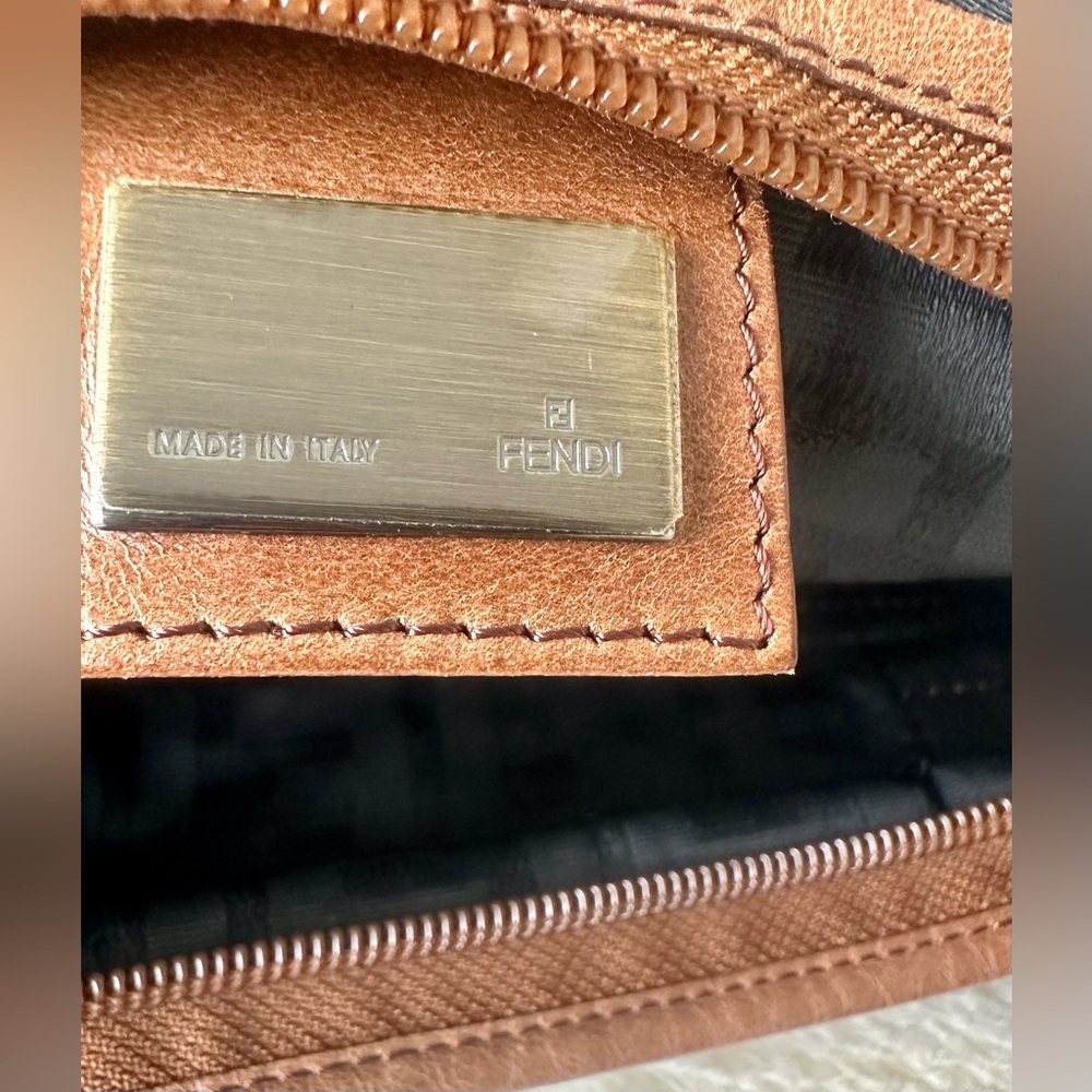 FENDI Zucca Pattern Cloth HandBag - Picture 14 of 16